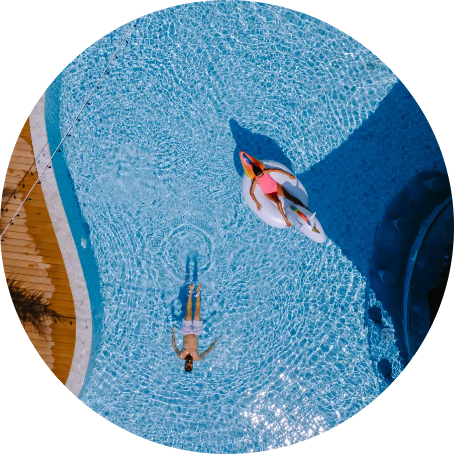 TOP VIEW POOL